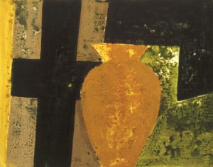 Í garðinum I Ár: 1992 Stærð: 50x70 sm